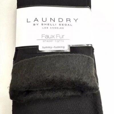 Laundry By Shelli Argali Tights Faux Fur Extra Warm New / For Cold Weather