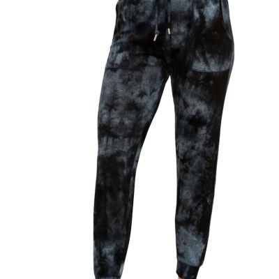 French Kyss marble wash joggers in Storm