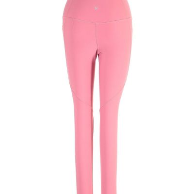 Active by Old Navy Women Pink Leggings XS