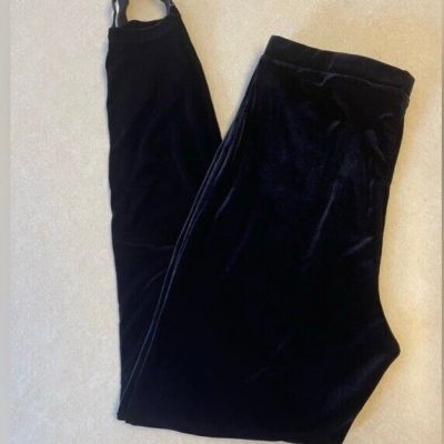 BP. Women’s Velvet Stirrup Pull On Leggings in Black Size M