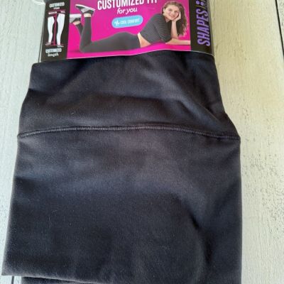 MAIDENFORM SIZE 2X Tall BLACK CUSTOMIZED RISE LEGGINGS NEW WITH TAGS