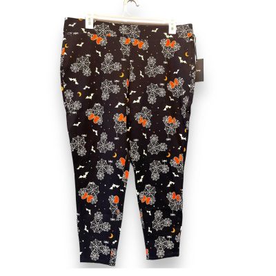 Torrid 3 (3X 22/24) Disney Mickey Mouse Spiderweb Bats Halloween Black Leggings