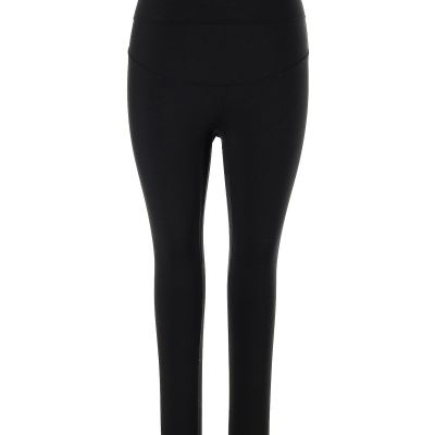 PoshDivah Women Black Leggings XL