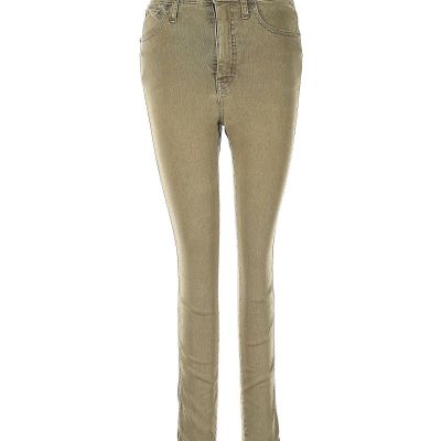 Madewell Women Green Jeggings 27W