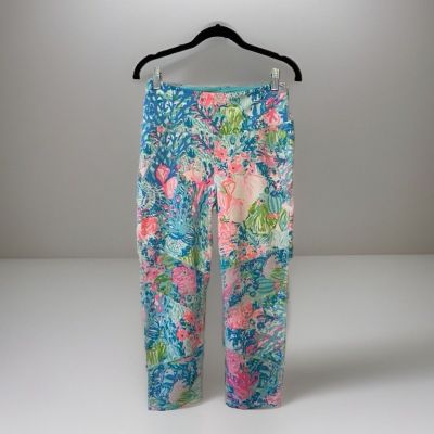 Lilly Pulitzer Women’s Medium Luxletic UPF 50+ Weekender Hi Rise Crop Leggings