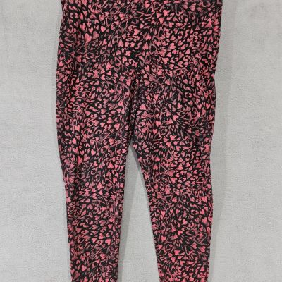 Torrid Womens Heart Lollipop Red Leggings Plus Size 2X Stretch