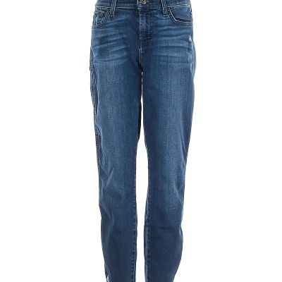 7 For All Mankind Women Blue Jeggings 25W