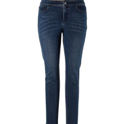 J.Jill Women Blue Jeggings 10