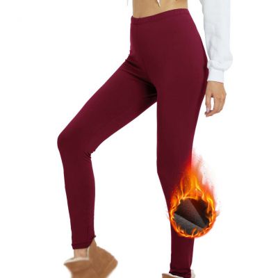 Women Winter Fleece Lined Leggings Thermal Soft Warm Yoga Workout Pants