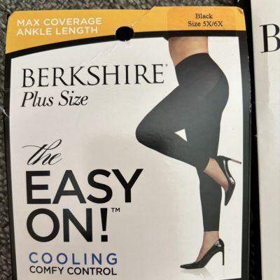 Berkshire Easy On Cooling Comfy Control Max Coverage Ankle Lnth Tights, SZ 5X/6X