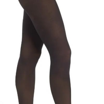 Commando A6105 Womens Black Semi Opaque 35 Denier Tights Size Medium