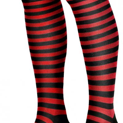 Women over the Knee Striped Thigh High Costume Accessories Stockings for Women a