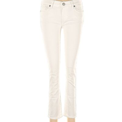 Paige Women Ivory Jeggings 28W