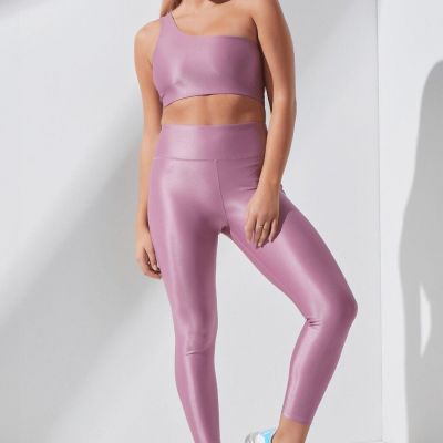 Liquid Legging/BRA BLUSH NOLI YOGA Workout/Casual Pant and one shoulder Bra