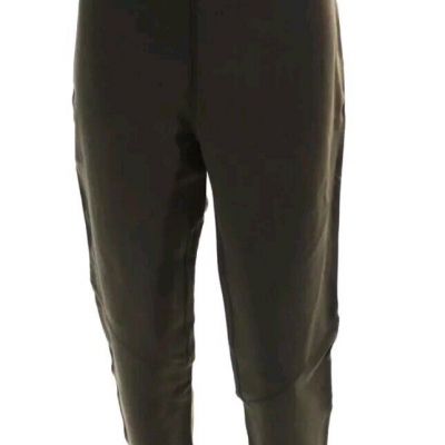 Something Navy Womens Cropped Ponte Leggings Army Green Size XXL NWT  $100