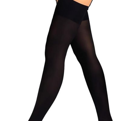 Stockings for Garter and Suspender Belts for Women | Semi Opaque Thigh High Tigh