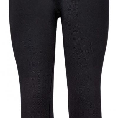 Anybody Jacquard Smoothing Legging Women's Plus Sz Leggings 1X Black