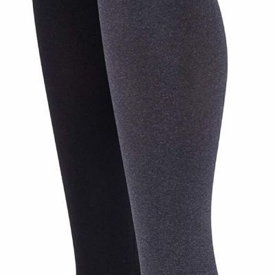 No Nonsense Women's Super Opaque Control Top Tights