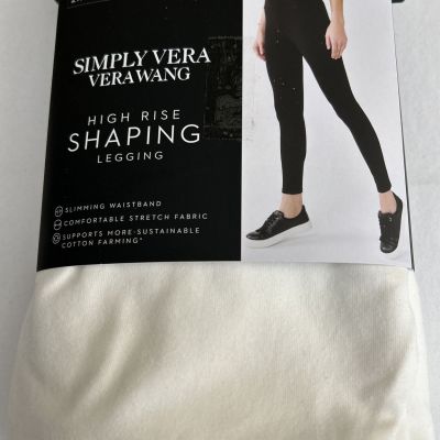 NWT !SIMPLY VERA WANG ~ White  ~ HIGH RISE ~ Live In LEGGINGS  Size 2X (20-22)