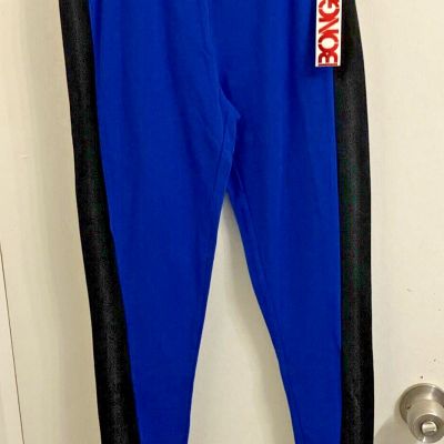 Bongo Juniors Size Small Blue Black Leggings Womens Two Tone Skinny NWT