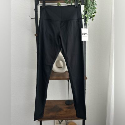 Womens EQYL black yoga leggings, new with tags.