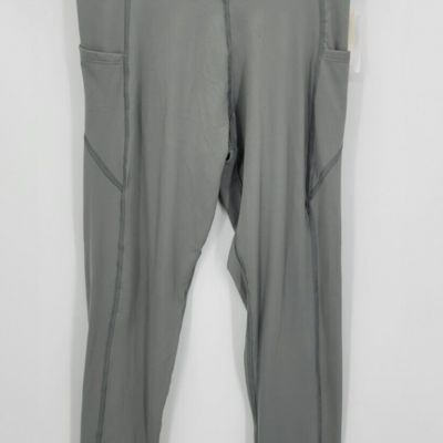 Aeorpostale Leggings Womens Medium Gray Air Softspun Full Length Activewear NWT