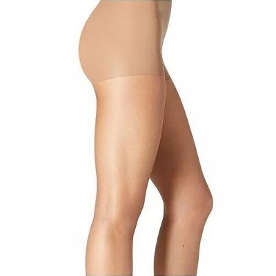New Women's STEMS Beige Stretch Control Sheer Tights Size S