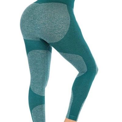 RUNNING GIRL Women Butt Lift Seamless Yoga Leggings, High Waisted Workout S