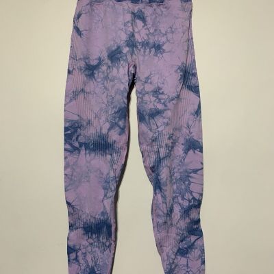 PINK Women’s Size M Pink Tie Dye High Rise Seamless Tight Leggings