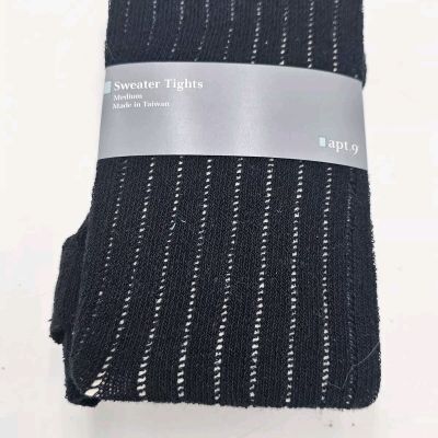 Apt 9 Black Knit Tights NWT