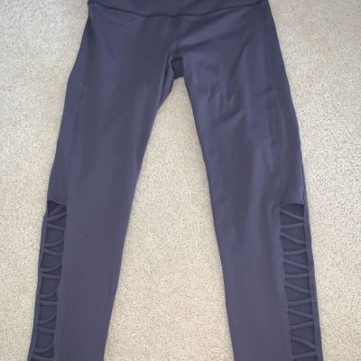 90 degrees by reflex sz small S periwinkle capri leggings