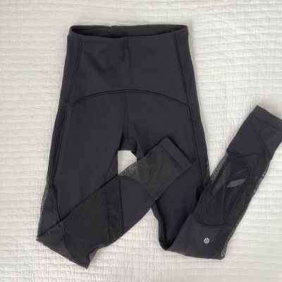 Lululemon Clear the Court Tight *28 Black Size 4