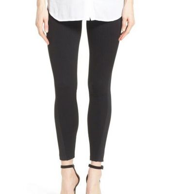 Hue High Waist Illusion Leggings Black Size XS 8600