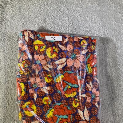 New TC Tall & Curvy LulaRoe Leggings Floral Multicolored