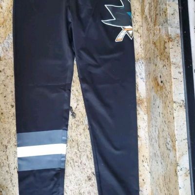 San Jose Sharks NHL Newbury Collection Oldtime Hockey Womens Athletic Pants...