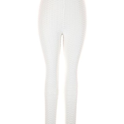 Fashion Nova Women Ivory Leggings XL