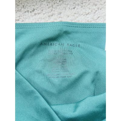 NWT AE The Everything Pocket Highest Waist Legging Teal green Size Medium