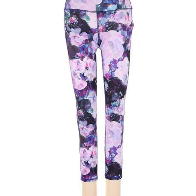 Active by Old Navy Women Purple Leggings 8