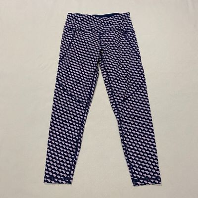 Sweaty Betty Power 7/8 Leggings Women's Small Blue Purple High Rise Pockets