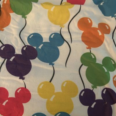 Disney Parks White Mickey Balloons Leggings Large