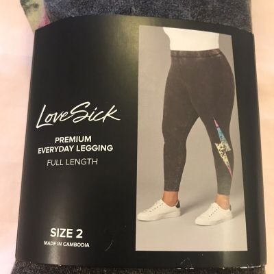 Torrid LOVE SICK Legging Full Length Premium Everyday Legging ? Size 2  ~18/20