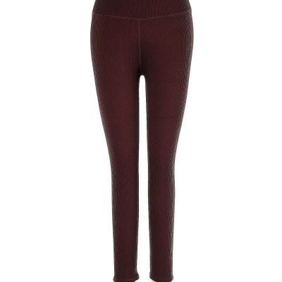 Good American Women Red Leggings 1