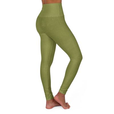 Christmas Color High Waisted Yoga Leggings - Festive Workout Pants, Holiday