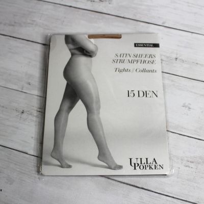 Ulla Popken Women's Pantyhose Plus Size 4X 30 32 Tights 15 Den 60/62