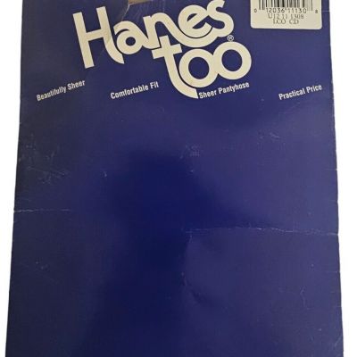 Hanes Too Pantyhose Women’s Size CD Little Color 1 pr Control Top Sandalfoot 137