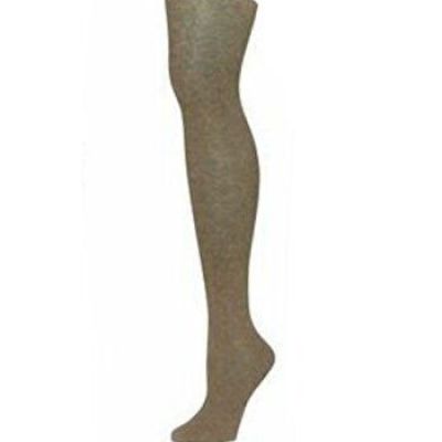 Brooklyn Flat Knit Cotton Blend Sweater Tights, Women’s Small-Medium Oatmeal