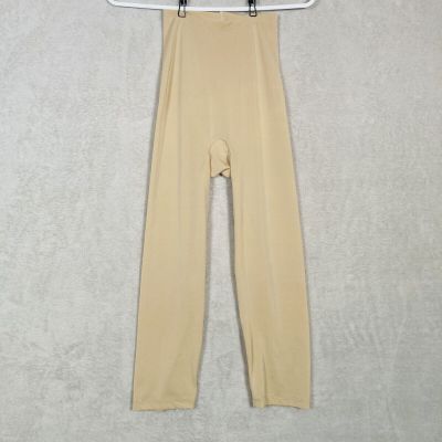 Spanx by Sara Blakely High Waisted Seamless Leggings Womens Size Small Beige