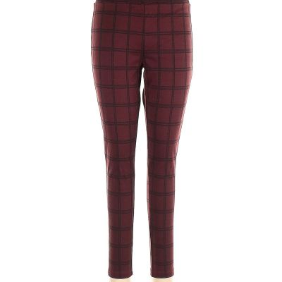 Ann Taylor LOFT Women Red Leggings M