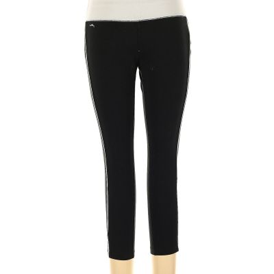 Lauren by Ralph Lauren Women Black Leggings L Petites