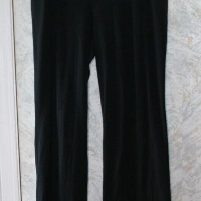 OLD NAVY Extra High Rise Powerchill Leggings Large Charcoal Logo Go-Dry Slim NEW